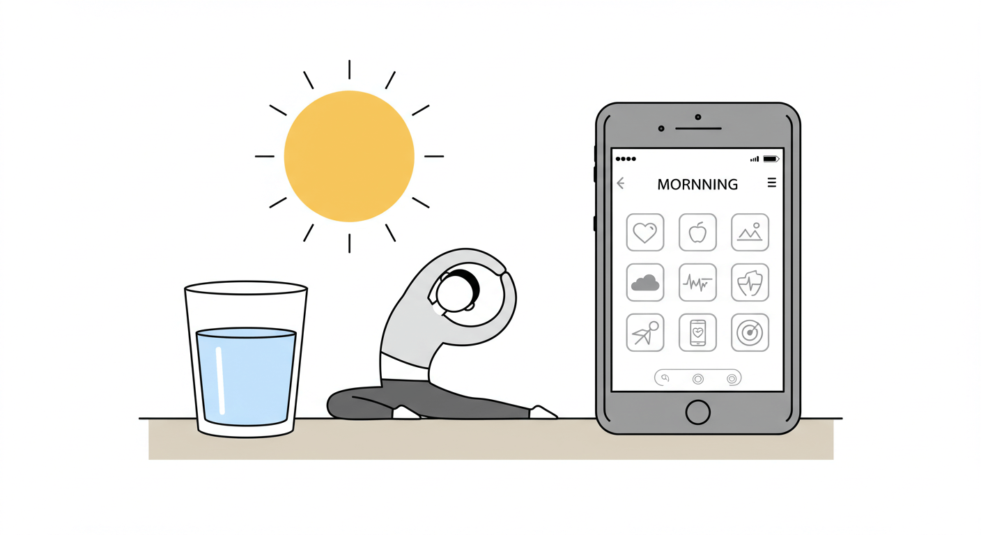 일상에서 실천 가능한 건강습관 루틴