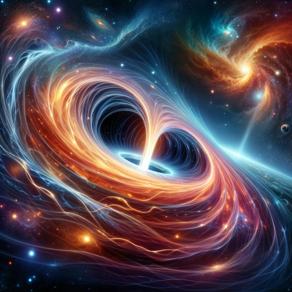 웜홀 우주의 숨겨진 통로