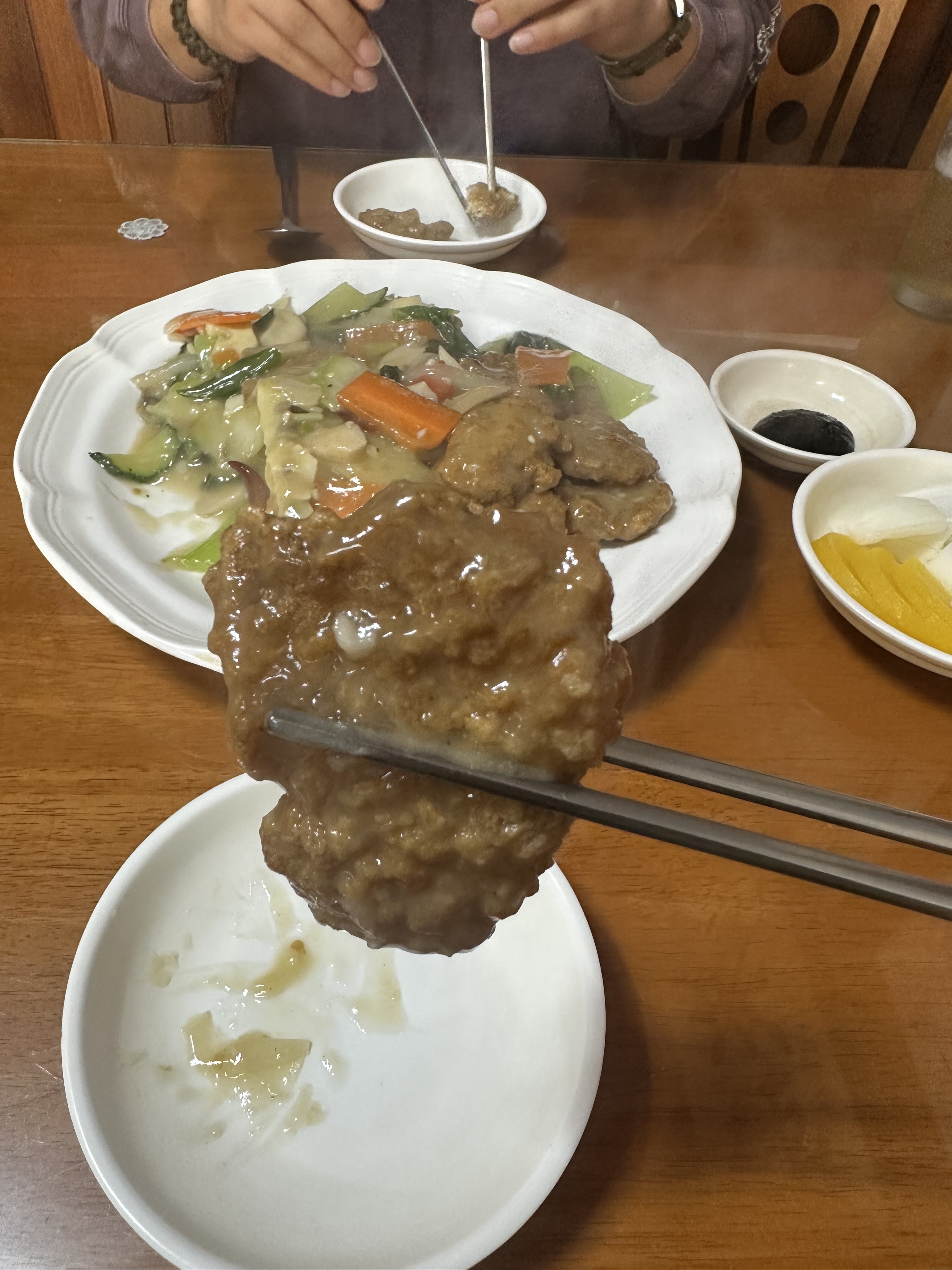 식감이 좋은 난자완스
