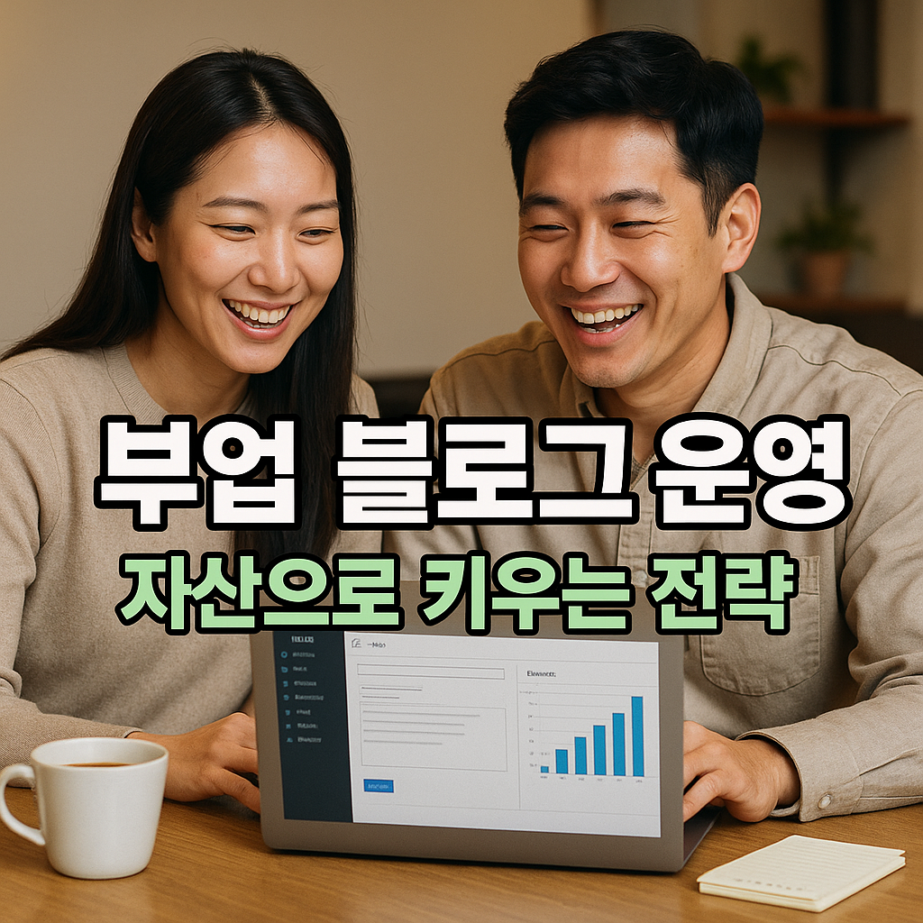 부업 블로그 운영 방안 협의