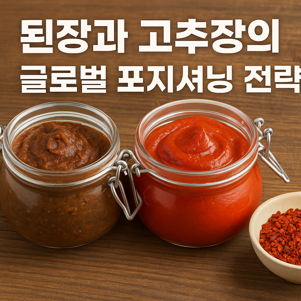 된장과 고추장의 글로벌 포지셔닝 전략