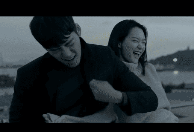 김우빈 신민아 지오다노 광고 캡쳐이미지