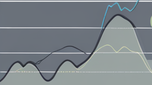 금리 상승, 하락 그래프(예시)