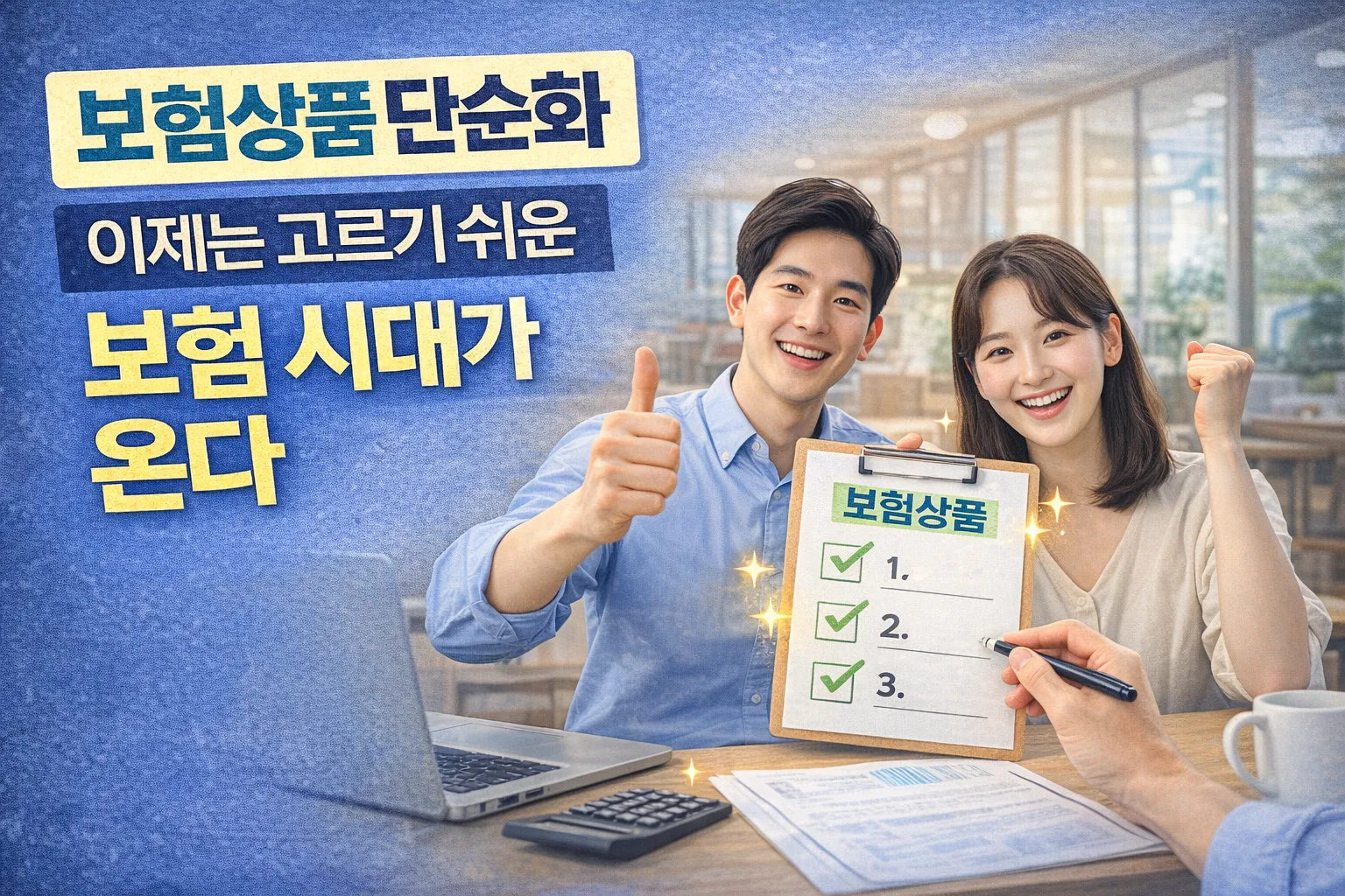 보험상품 단순화 고르기 쉬운 보험 시대가 온다