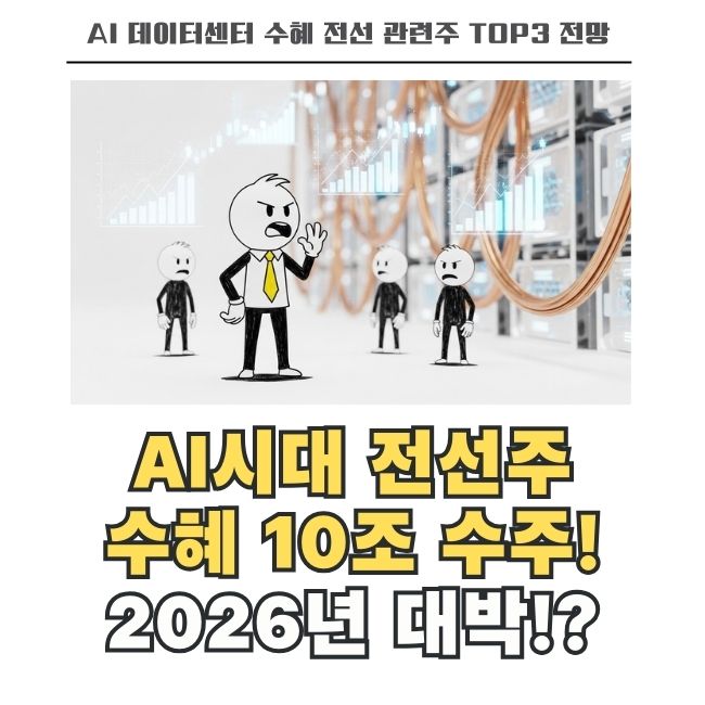 AI 전력 수요 폭증과 데이터센터 전선주 전망