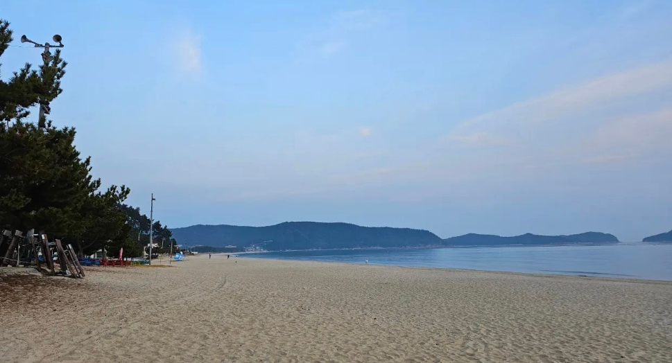 완도 명사십리 해수욕장