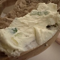 대파크림치즈-베이글