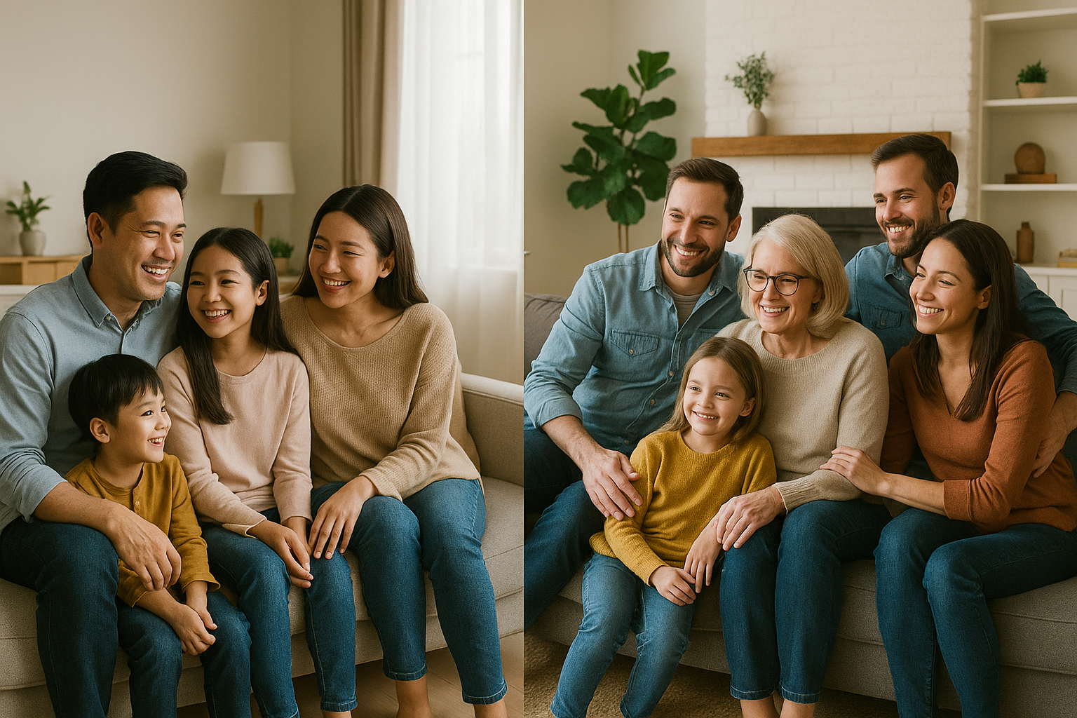 가족이 한자리에 모인 꿈