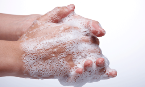 손을거품으로-씻는