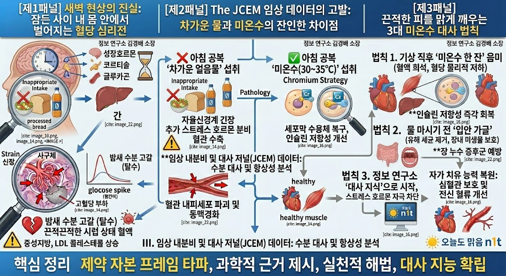 잠든 사이 내 몸 안에서 벌어지는 혈당 심리