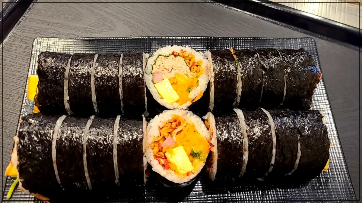 마녀김밥한줄 참치김밥한줄