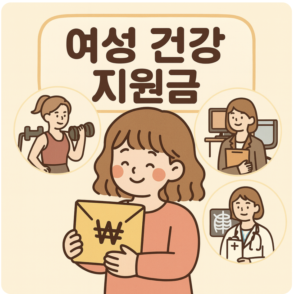 여성건강지원금 총정리