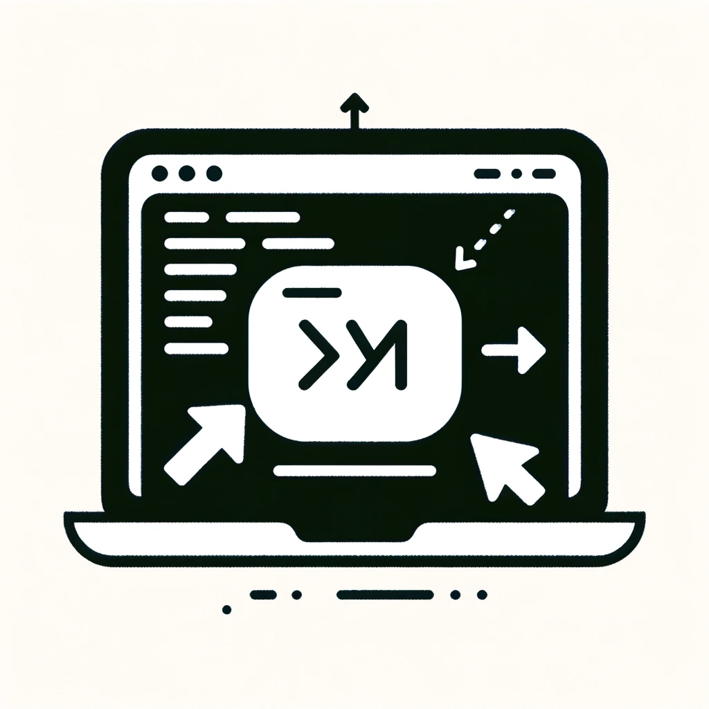 symbolizing the process of using WebAssembly (WASM) in web development.
