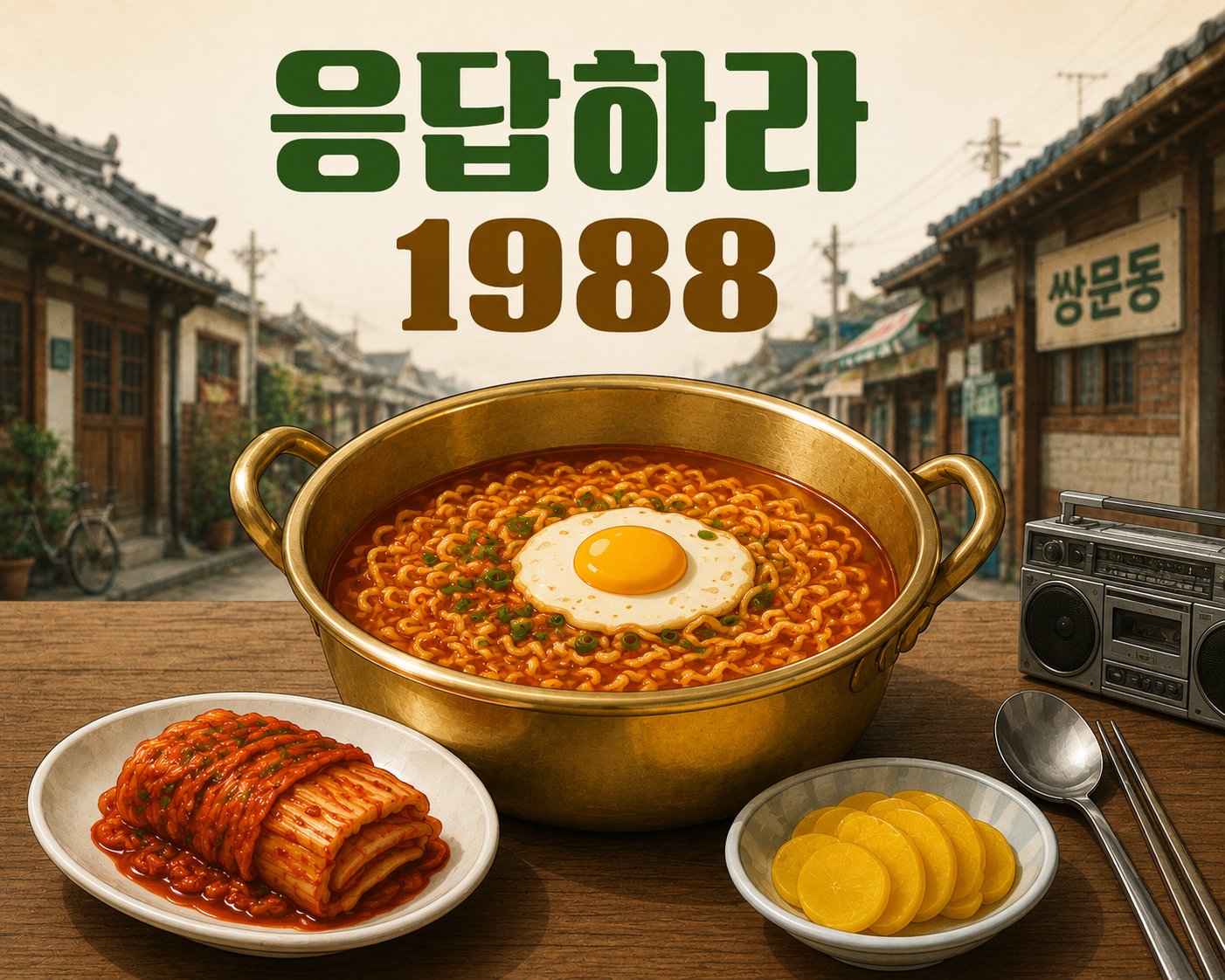 응답하라1988 속 집밥