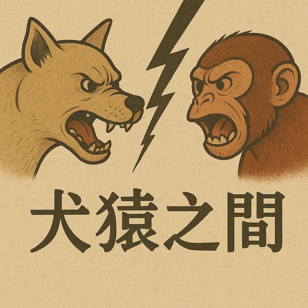 견원지간 이미지