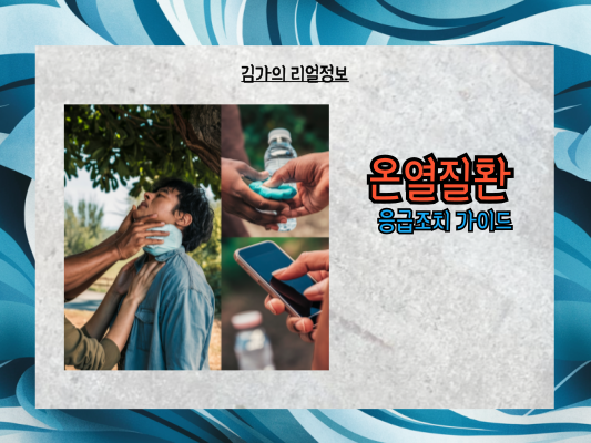 뜨거운 여름, 온열질환 응급조치 완벽 가이드