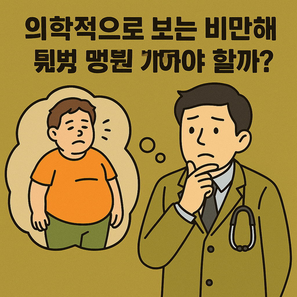 의학적으로 보는 비만 해결법