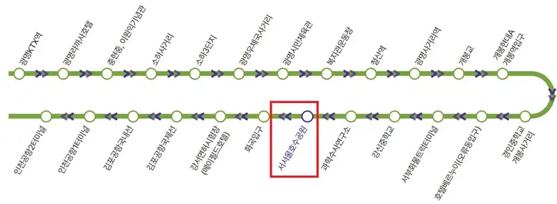 서서울호수공원 인천공항 공항버스 노선
