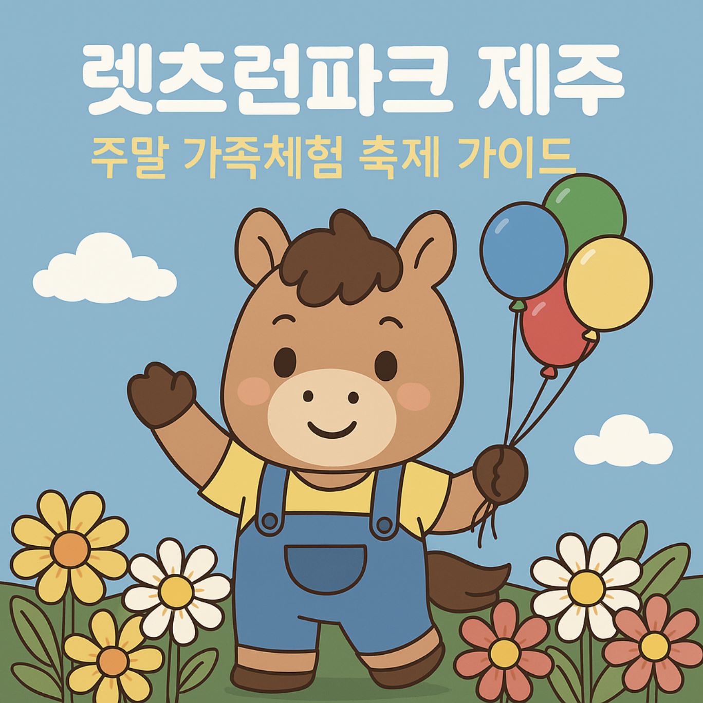 제주도 렛츠런파크 몽생이 대모험 체험 축제 사진