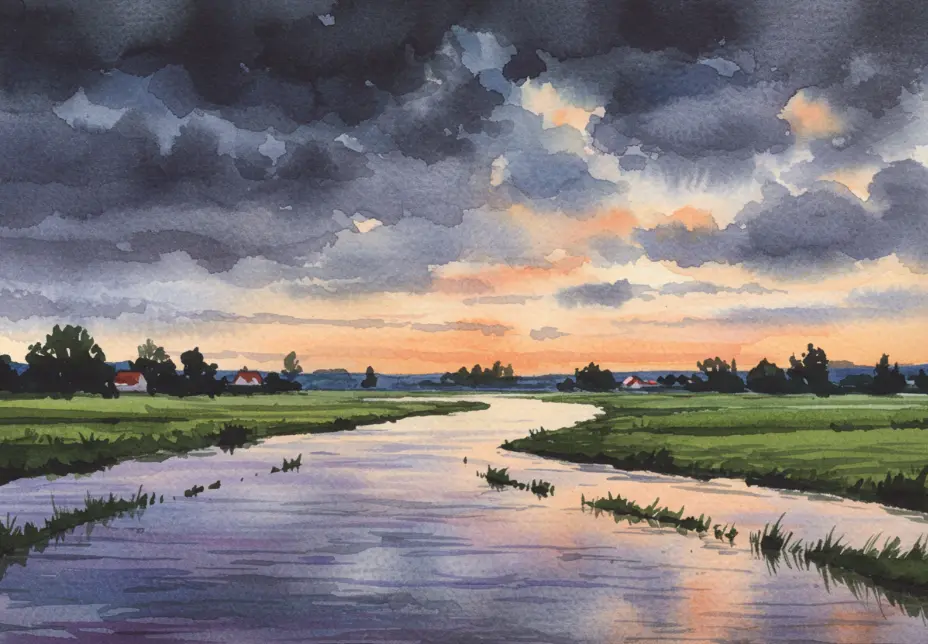 강이 넘치는 꿈 해몽