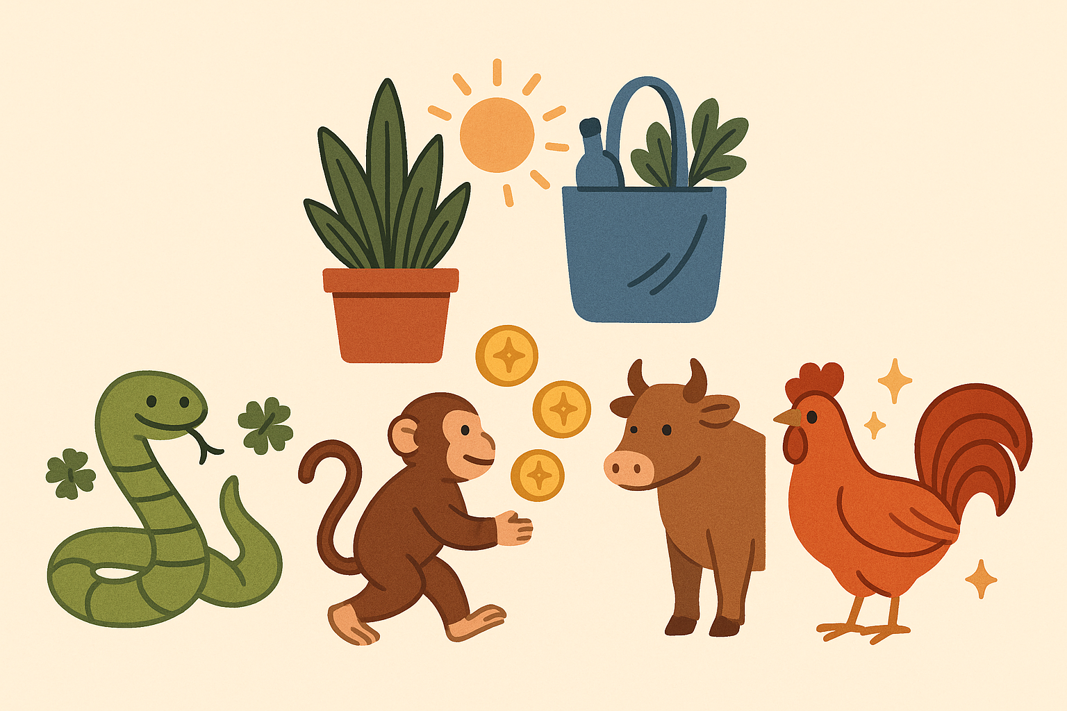 2025년 5월, 운수 좋은 띠는 누구? 이 달의 행운 부르는 꿀팁까지!