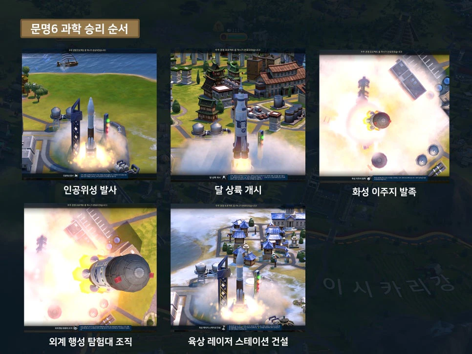 문명6 과학승리 조건