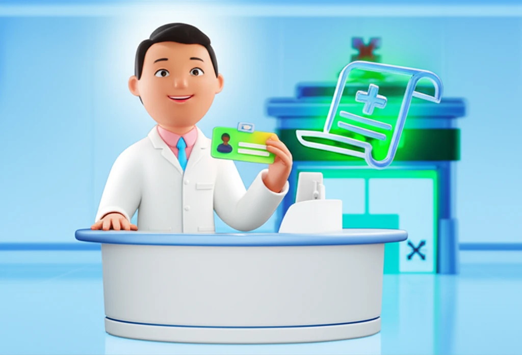 B형 독감 처방전 재발급 신분증 확인..