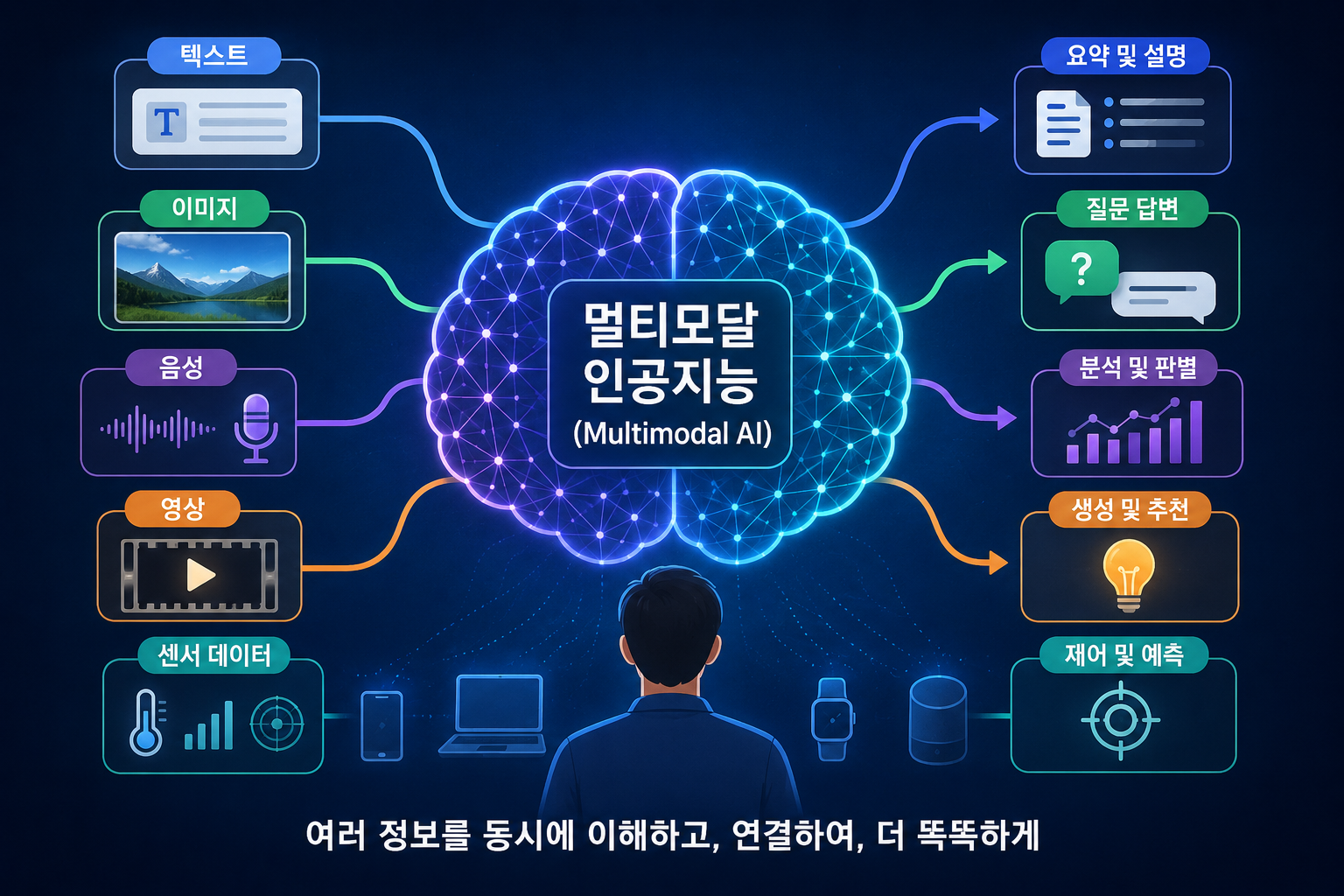 무궁무진한 데이터를 활용할 수 있는 멀티모달 인공지능(Multimodal AI)