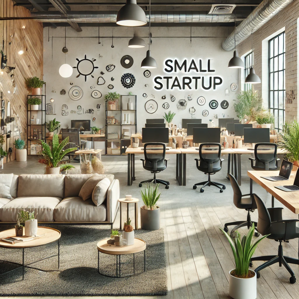 소규모 스타트업을 위한 최적의 사무실 인테리어 아이디어, 한정된 공간에서 효율성과 창의성을 극대화하는 방법 이미지