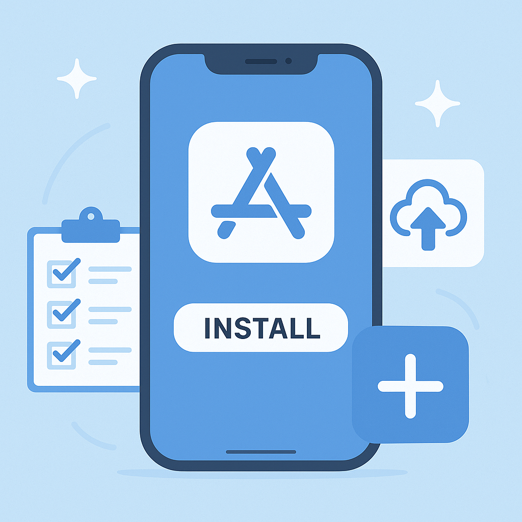 앱스토어 등록 관련 이미지