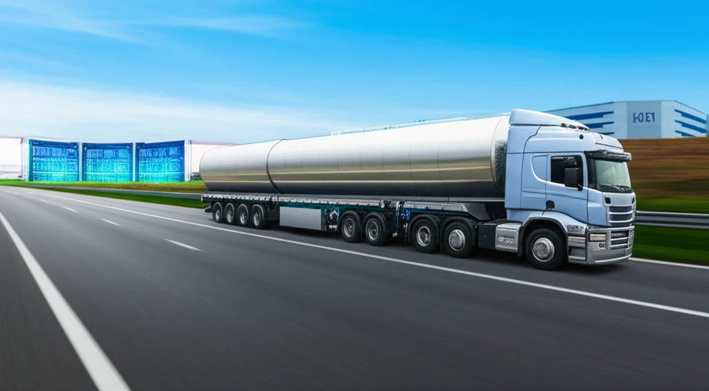 수소 운송 밀도 결정하는 튜브트레일러..