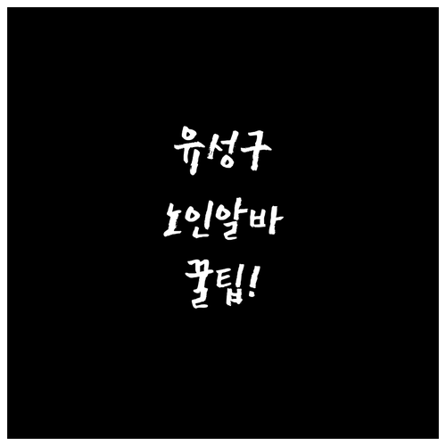 대전 유성구 시니어클럽 노인일자리 유..