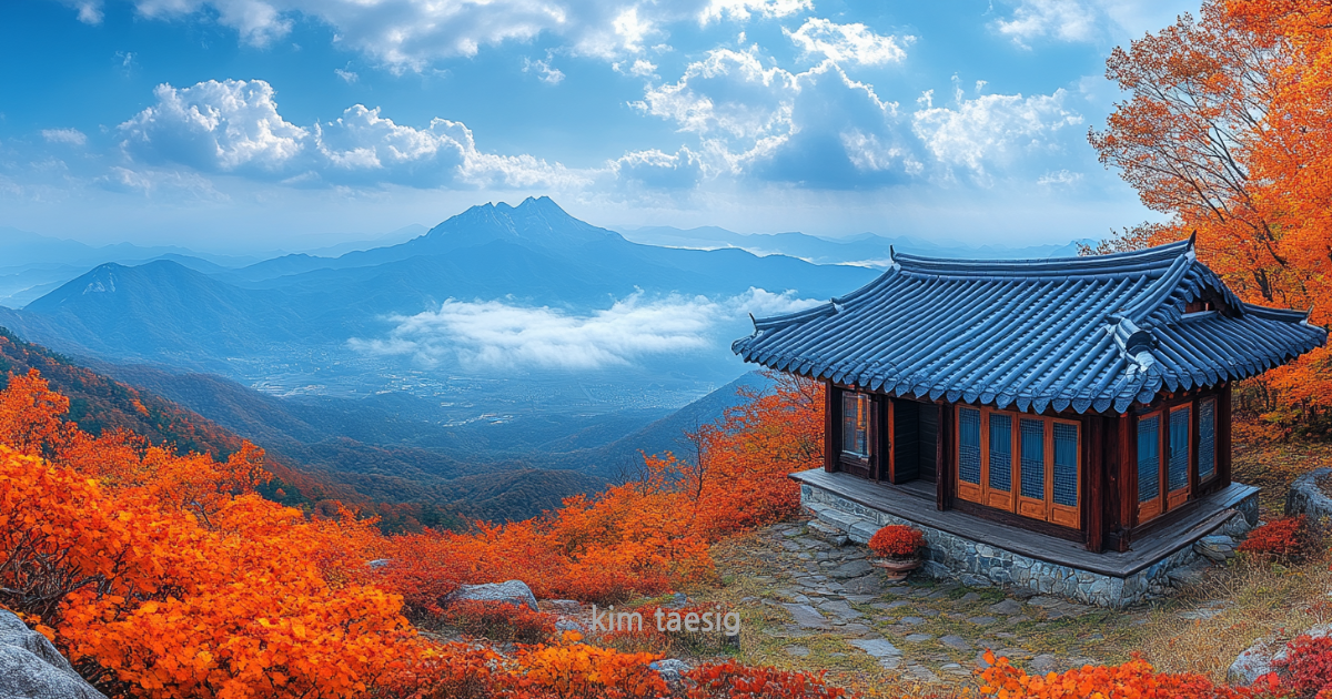 금산의 사계절