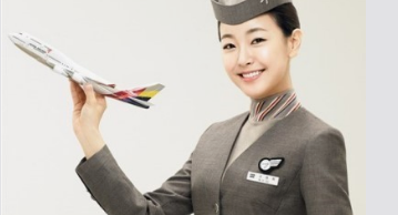 아시아나항공의 레전드모델 여배우 7인