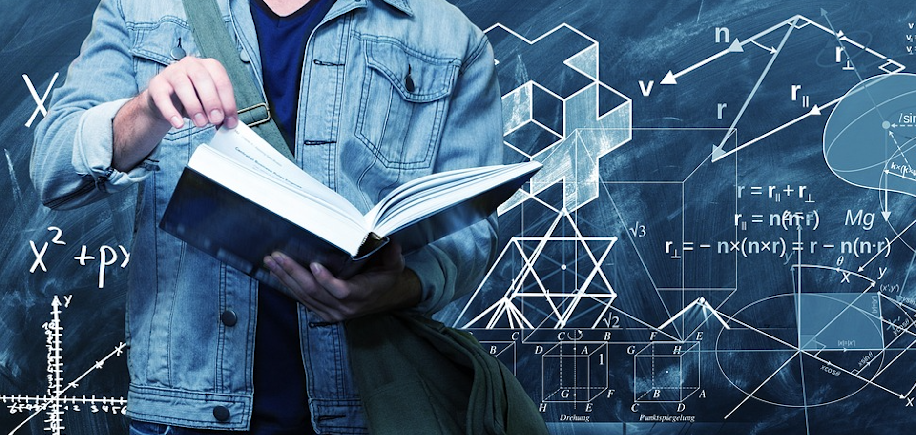 대학생이 책을 읽고 있다