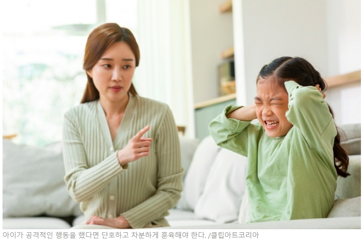 공격적인 아이 훈육 방법
