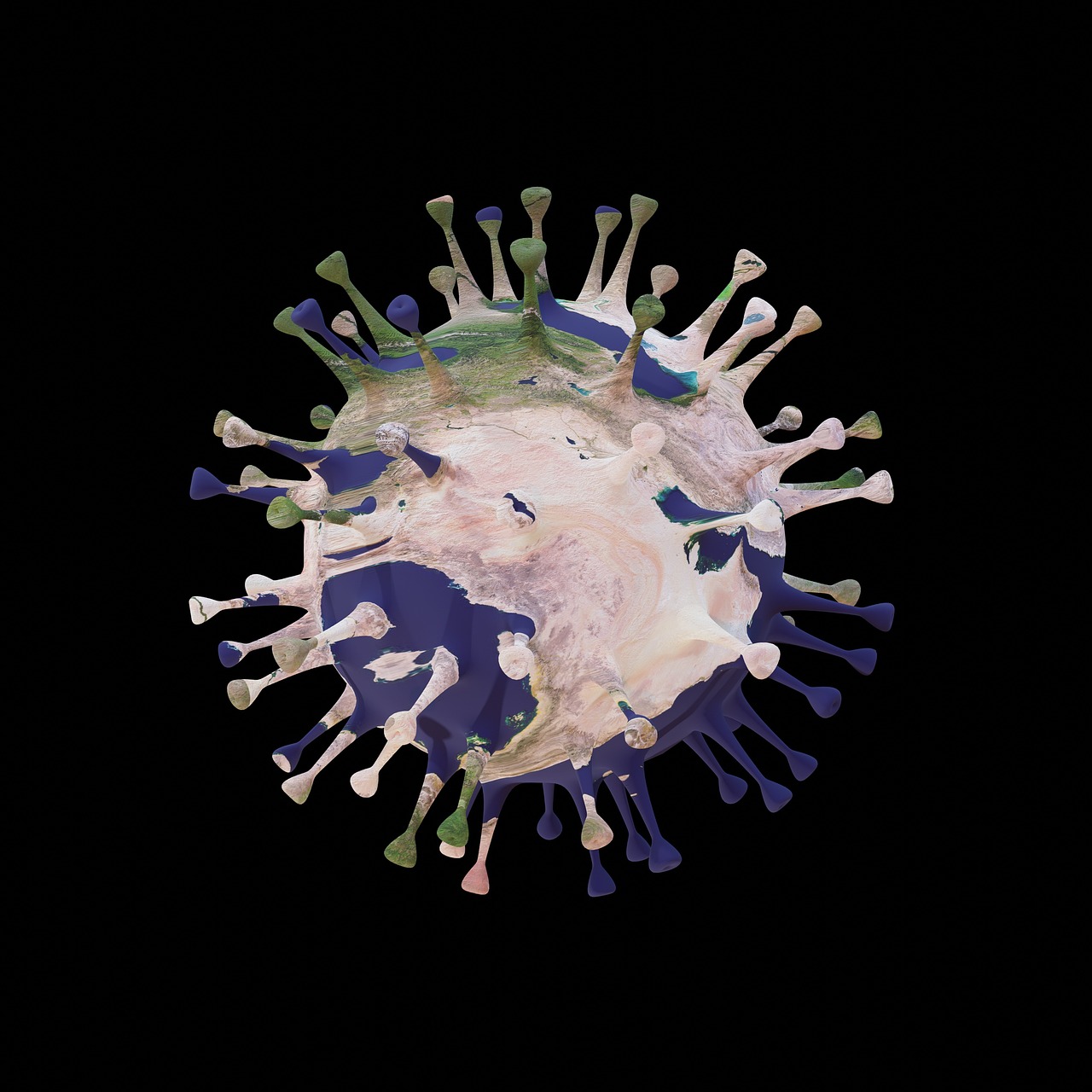 전염병 연관 사진