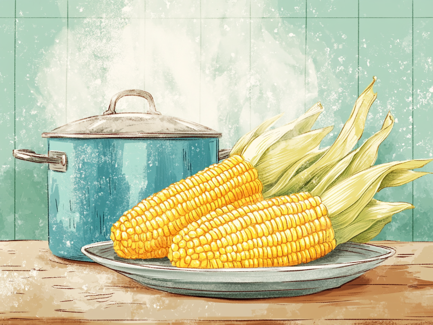 초당옥수수 찌는법