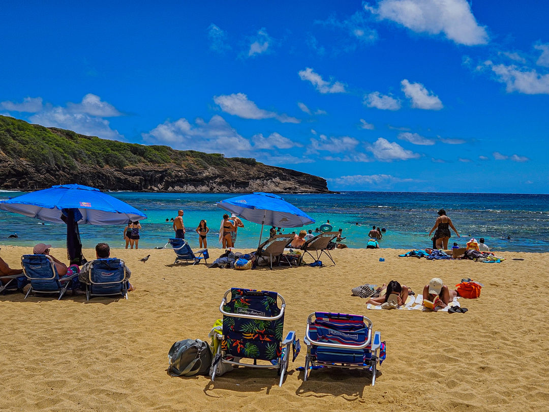 하나우마베이 해변