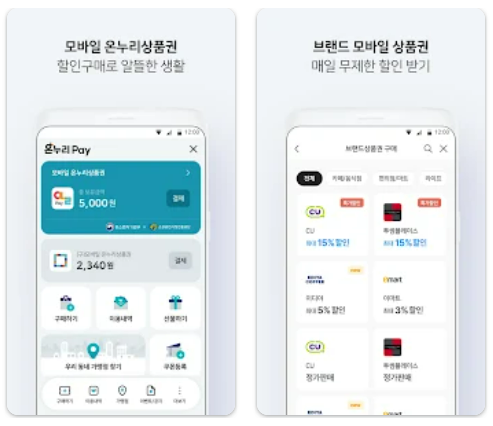 비플페이 앱 다운로드 온누리상품권 지역상품권