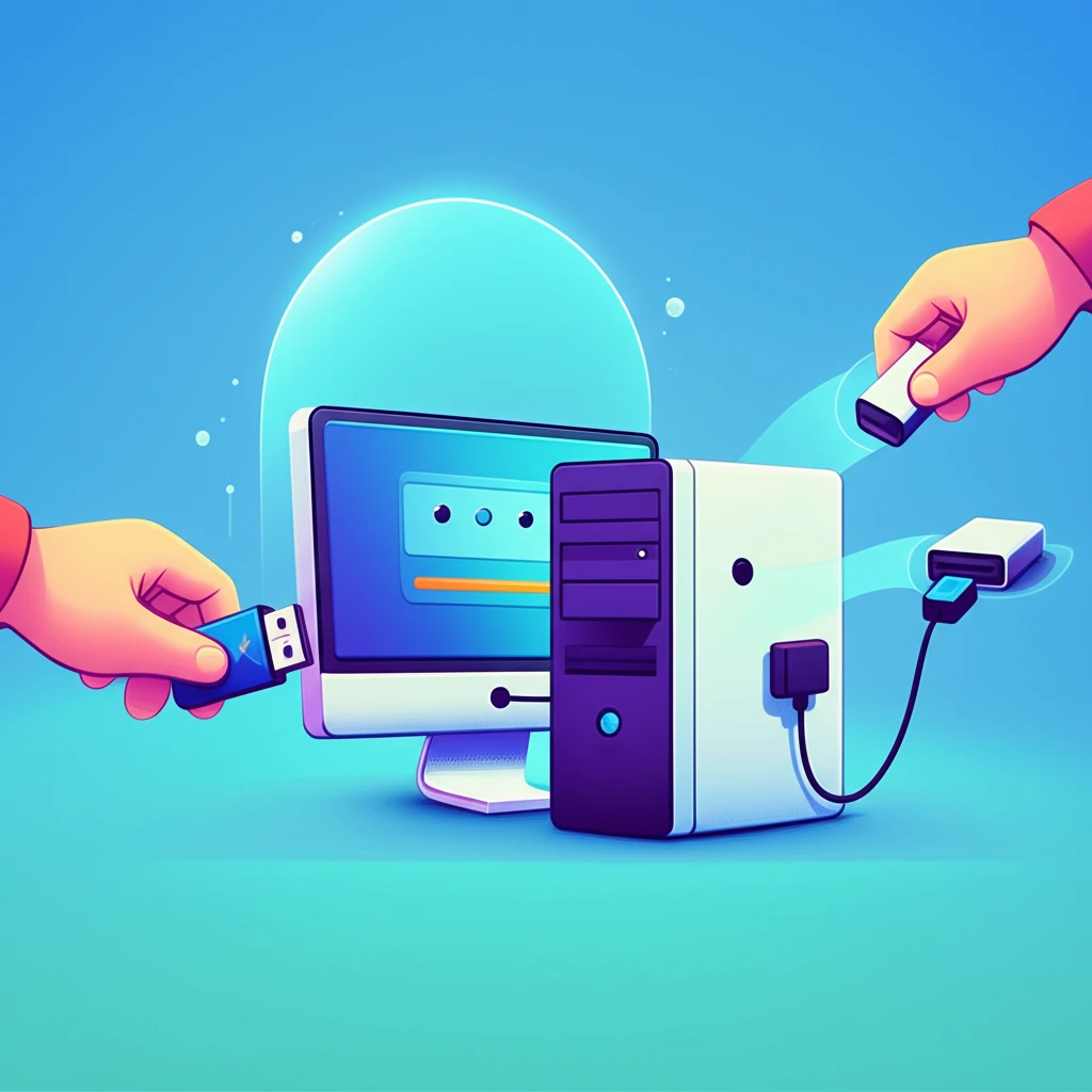 윈도우 WinRE 진입용 복구 드라이..