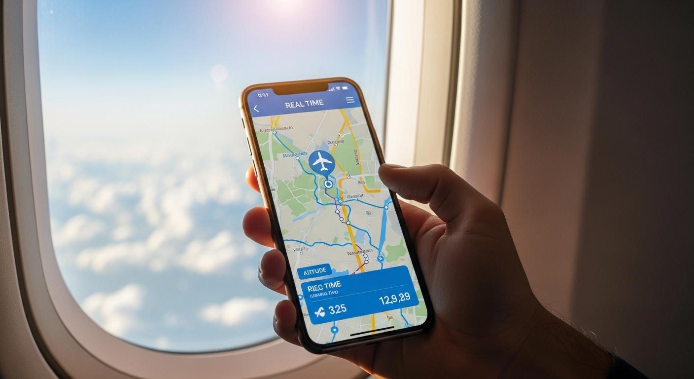 비행기 실시간 위치 검색