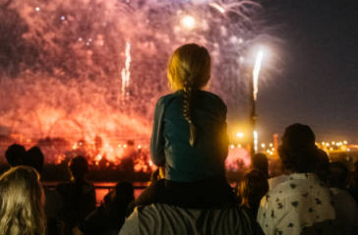 불꽃 놀이에 가는 꿈