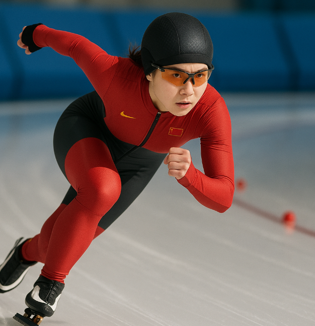 쇼트 트렉 경기 이미지