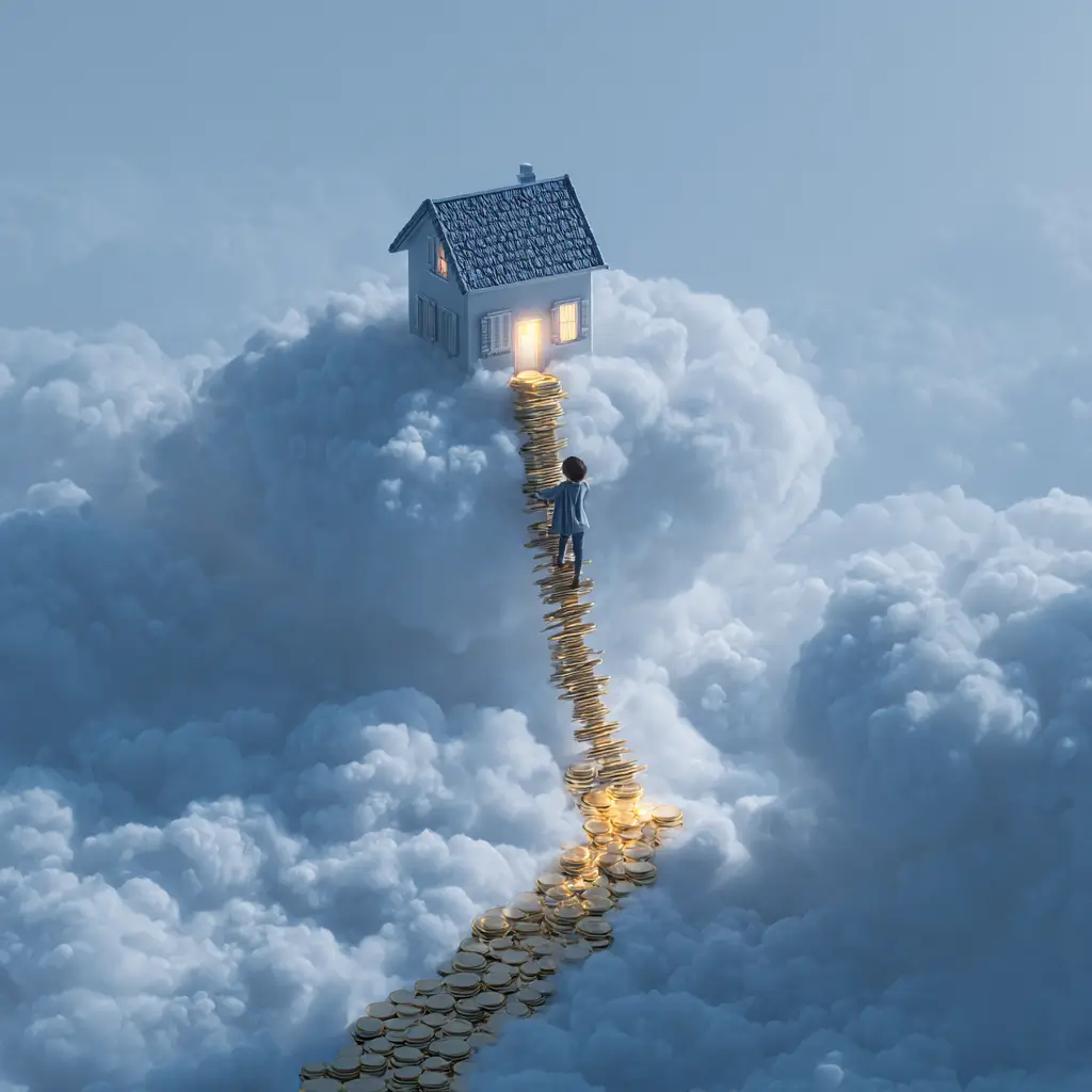 청년주택드림청약통장이 내 집 마련을 위한 주거 사다리 역할을 하는 모습