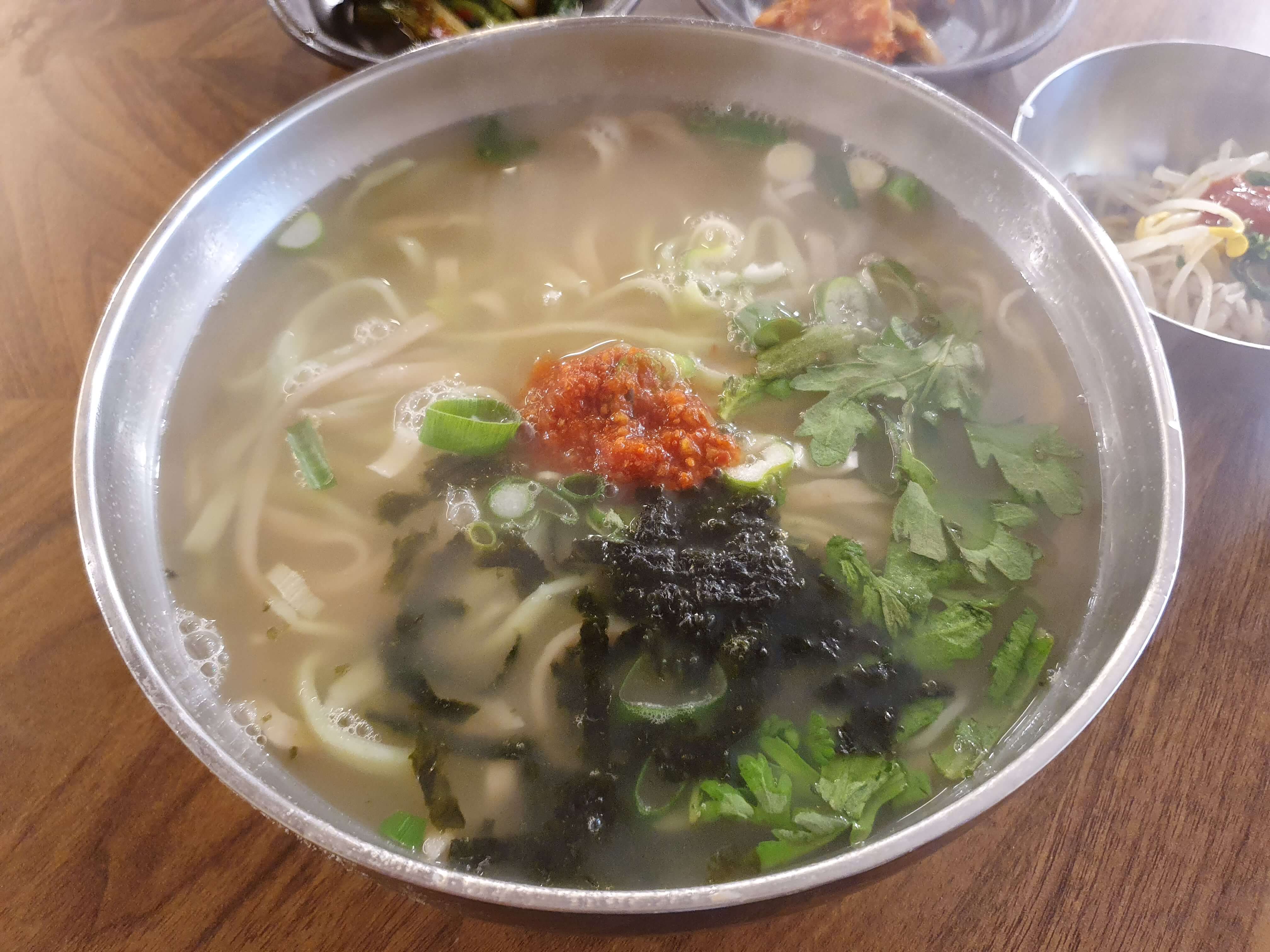 김가네삼색칼국수-주문 메뉴(칼국수-6,000원)