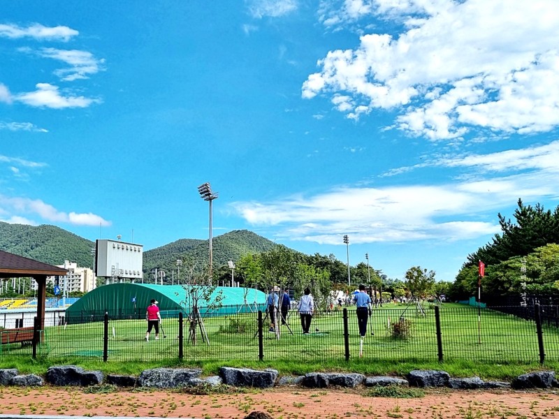 경상남도 남해군 남해파크골프장 소개