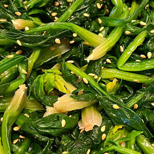 맛있는 겨울 시금치