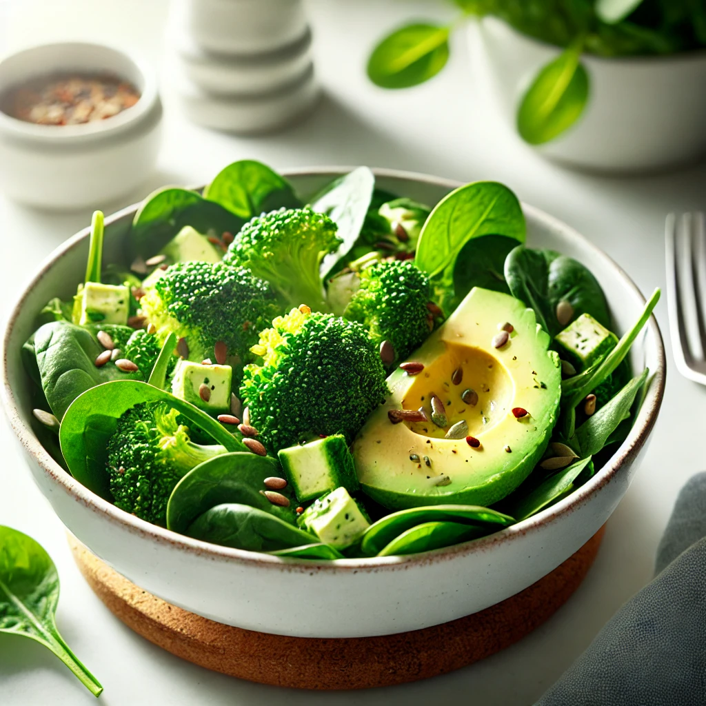 시금치-브로콜리-아보카도-샐러드