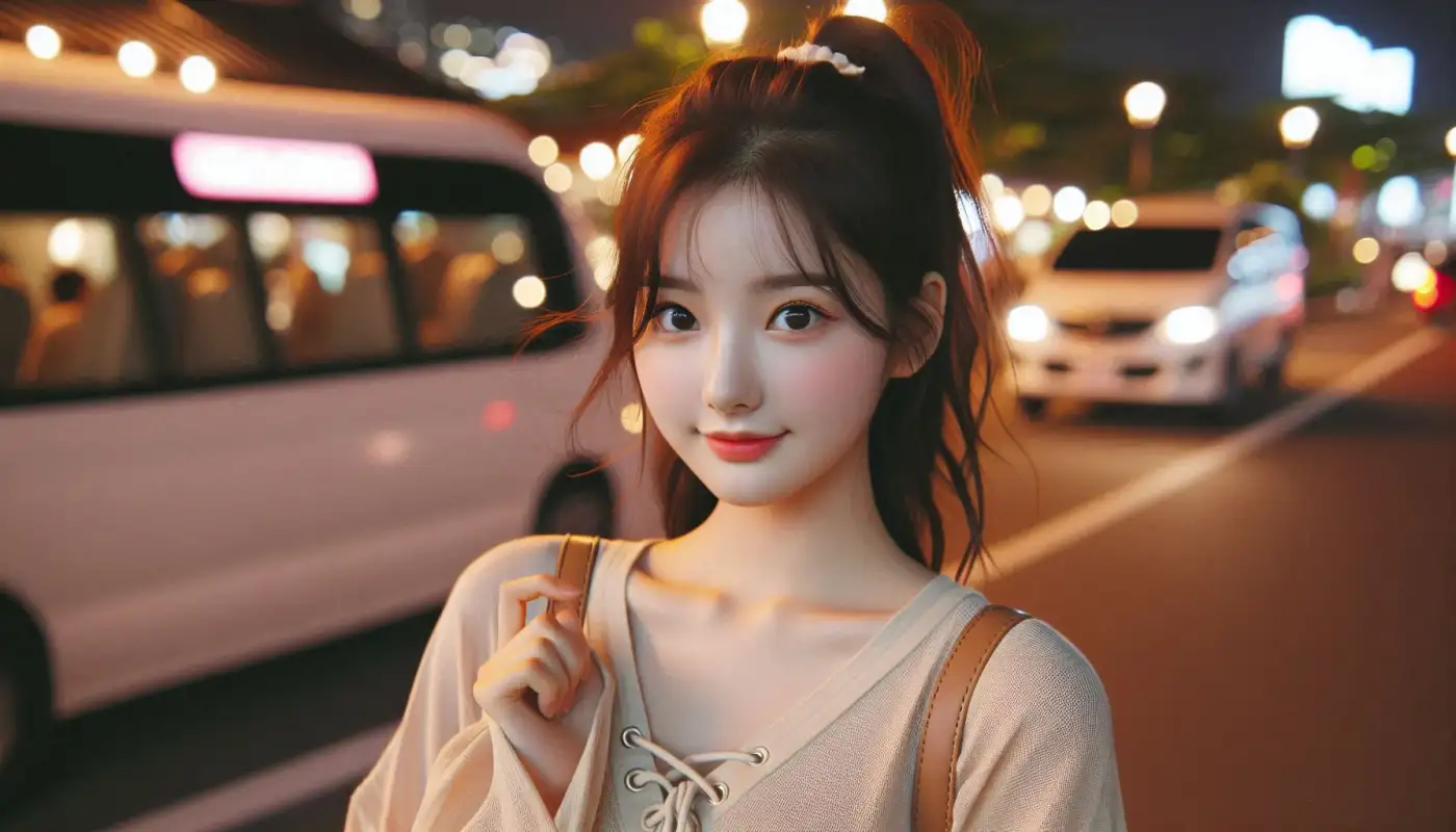 여행-체크리스트를-알아보고-관광하는-여성의-모습